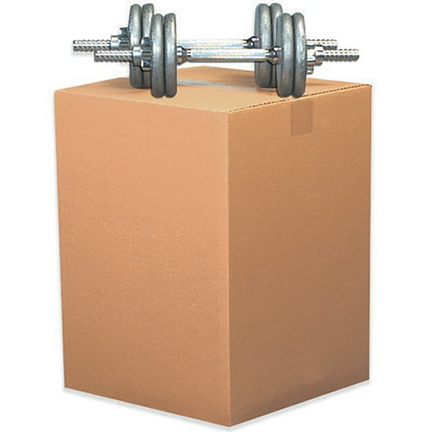 Pack of 25 Partners Brand P161212DPB Deluxe Packing Boxes Kraft 16L x 12W x 12H